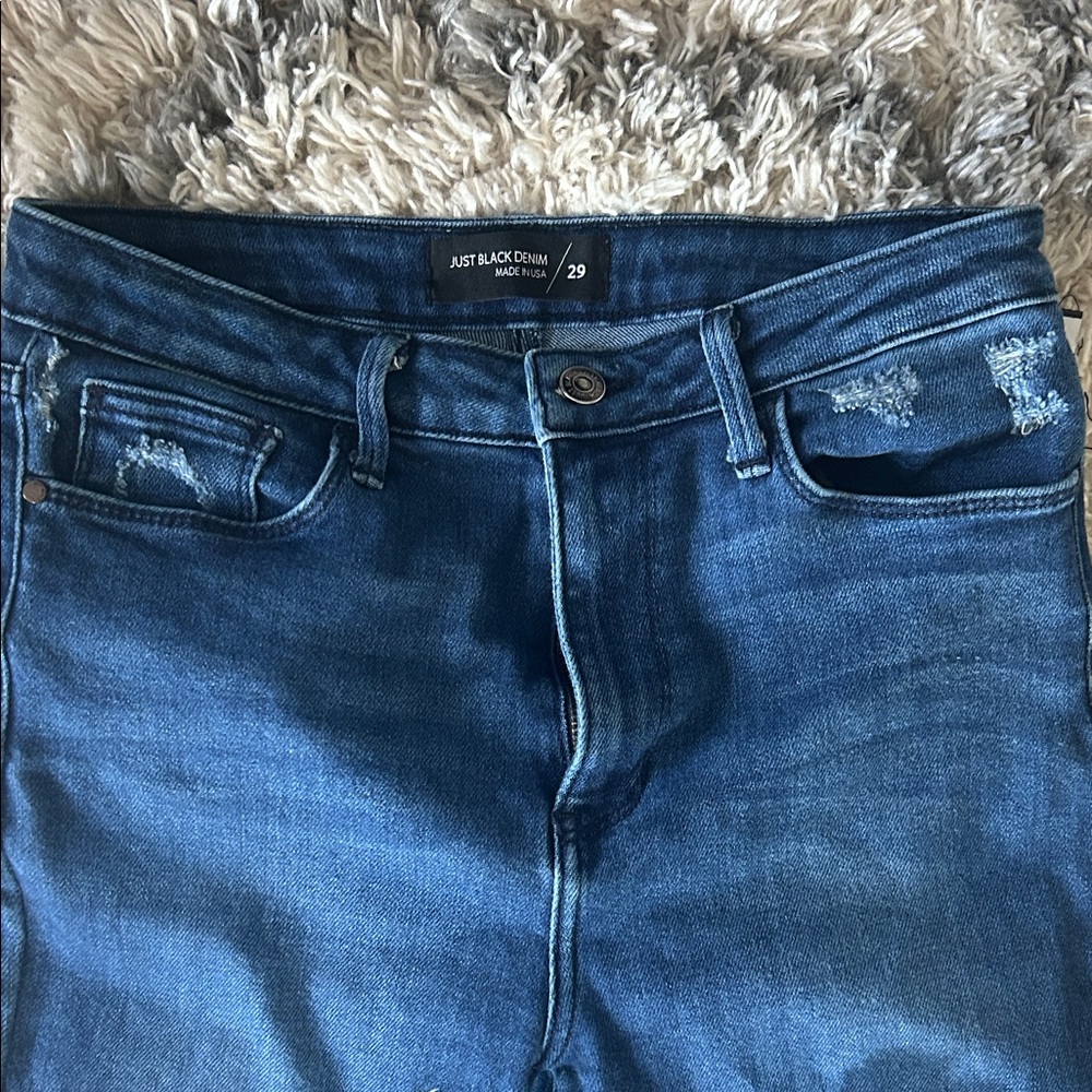 Just Black Denim Blue Jeans